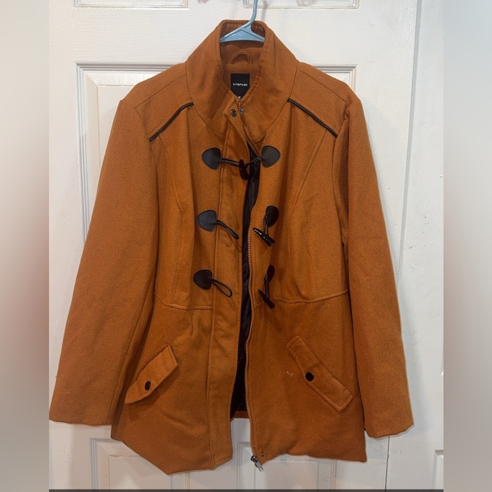 Rampage maddy toggle peacoat